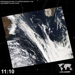 Level 1B Image at: 1110 UTC