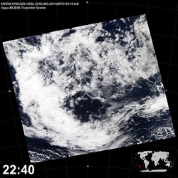 Level 1B Image at: 2240 UTC