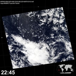 Level 1B Image at: 2245 UTC