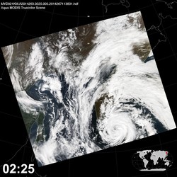 Level 1B Image at: 0225 UTC