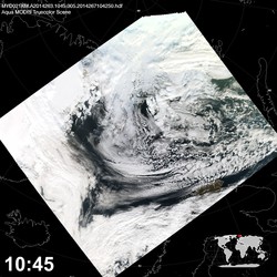 Level 1B Image at: 1045 UTC