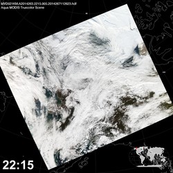 Level 1B Image at: 2215 UTC