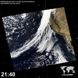 Level 1B Image at: 2140 UTC