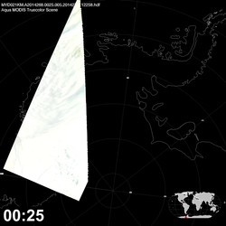 Level 1B Image at: 0025 UTC