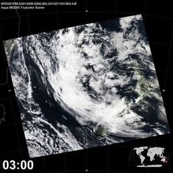 Level 1B Image at: 0300 UTC