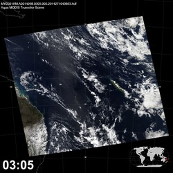 Level 1B Image at: 0305 UTC