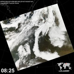 Level 1B Image at: 0825 UTC