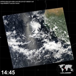 Level 1B Image at: 1445 UTC