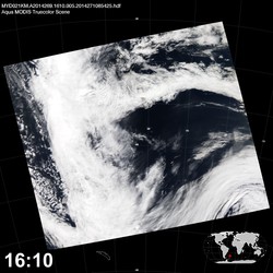 Level 1B Image at: 1610 UTC