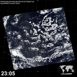 Level 1B Image at: 2305 UTC