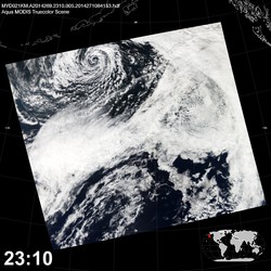 Level 1B Image at: 2310 UTC