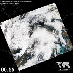 Level 1B Image at: 0055 UTC