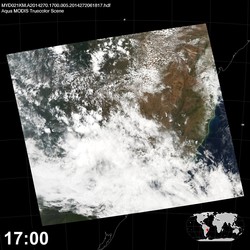 Level 1B Image at: 1700 UTC