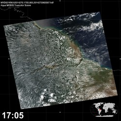 Level 1B Image at: 1705 UTC