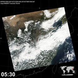 Level 1B Image at: 0530 UTC