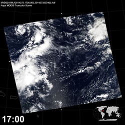 Level 1B Image at: 1700 UTC