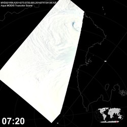 Level 1B Image at: 0720 UTC