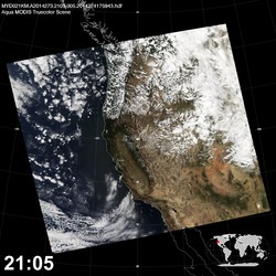 Level 1B Image at: 2105 UTC