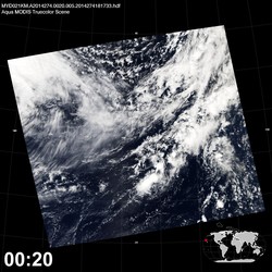 Level 1B Image at: 0020 UTC