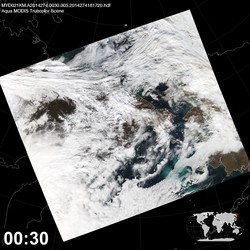 Level 1B Image at: 0030 UTC