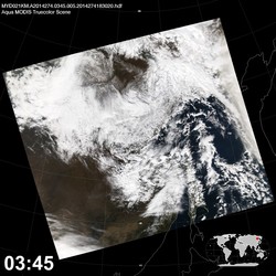 Level 1B Image at: 0345 UTC