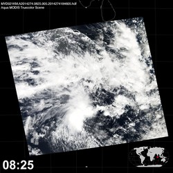 Level 1B Image at: 0825 UTC