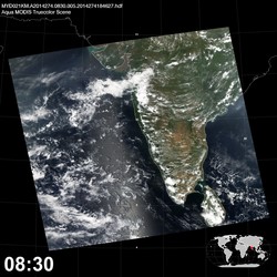 Level 1B Image at: 0830 UTC