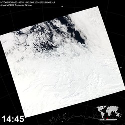 Level 1B Image at: 1445 UTC