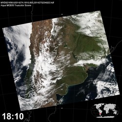 Level 1B Image at: 1810 UTC