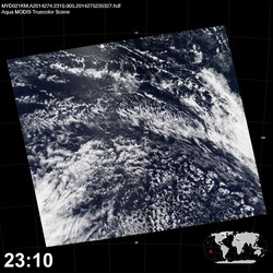 Level 1B Image at: 2310 UTC