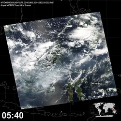 Level 1B Image at: 0540 UTC