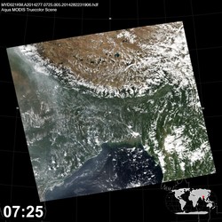 Level 1B Image at: 0725 UTC