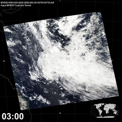 Level 1B Image at: 0300 UTC