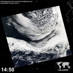 Level 1B Image at: 1450 UTC