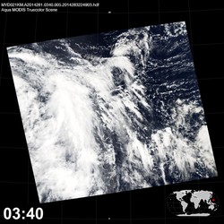 Level 1B Image at: 0340 UTC