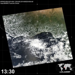 Level 1B Image at: 1330 UTC