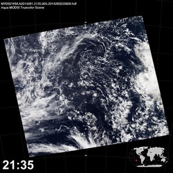 Level 1B Image at: 2135 UTC