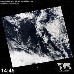 Level 1B Image at: 1445 UTC