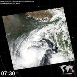 Level 1B Image at: 0730 UTC