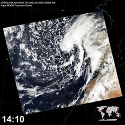 Level 1B Image at: 1410 UTC