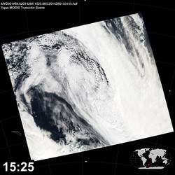 Level 1B Image at: 1525 UTC