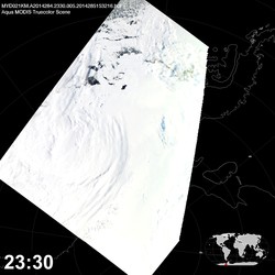 Level 1B Image at: 2330 UTC