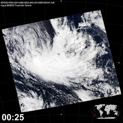 Level 1B Image at: 0025 UTC