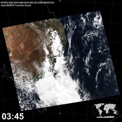 Level 1B Image at: 0345 UTC