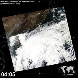 Level 1B Image at: 0405 UTC