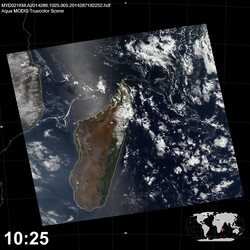 Level 1B Image at: 1025 UTC