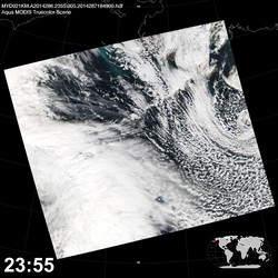 Level 1B Image at: 2355 UTC