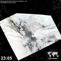 Level 1B Image at: 2305 UTC