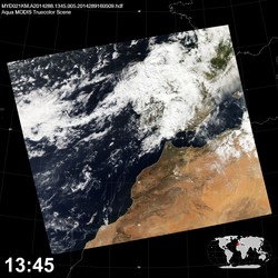 Level 1B Image at: 1345 UTC