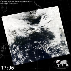 Level 1B Image at: 1705 UTC